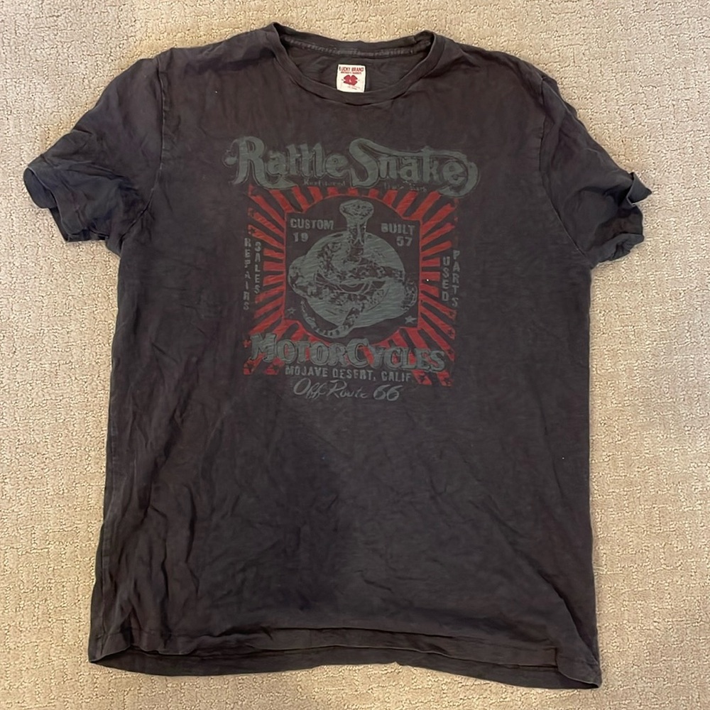 mens Lucky Brand graphic tee